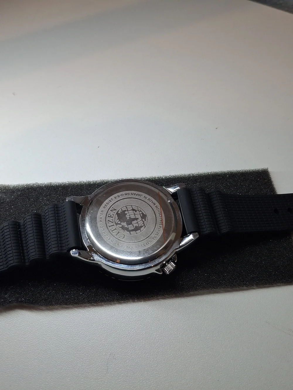 Citizen Men’s Black Diver Swim Watch